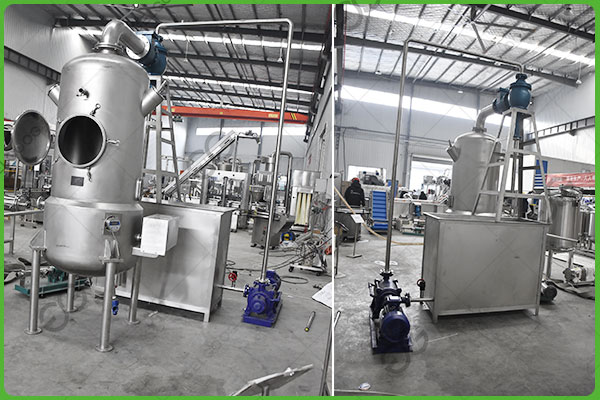 máquina de concentrado de zumo de frutas