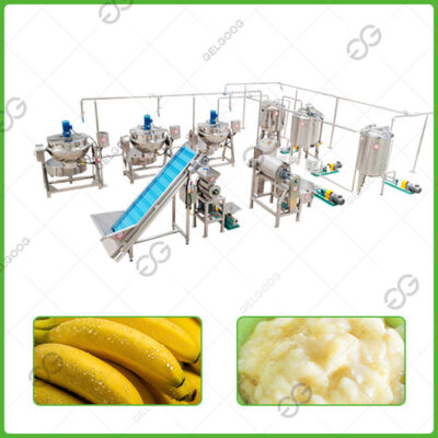 lini produksi pure pisang